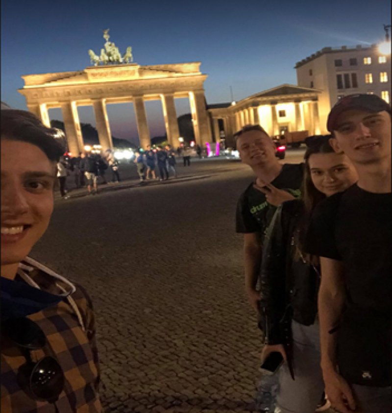 Zwiedzanie Berlina - Brama Brandenburska