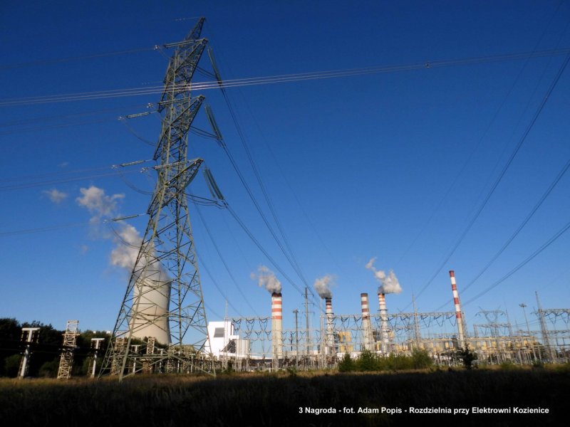 3 Nagroda - Popis Adam - Rozdzielnia przy Elektrowni Kozienice