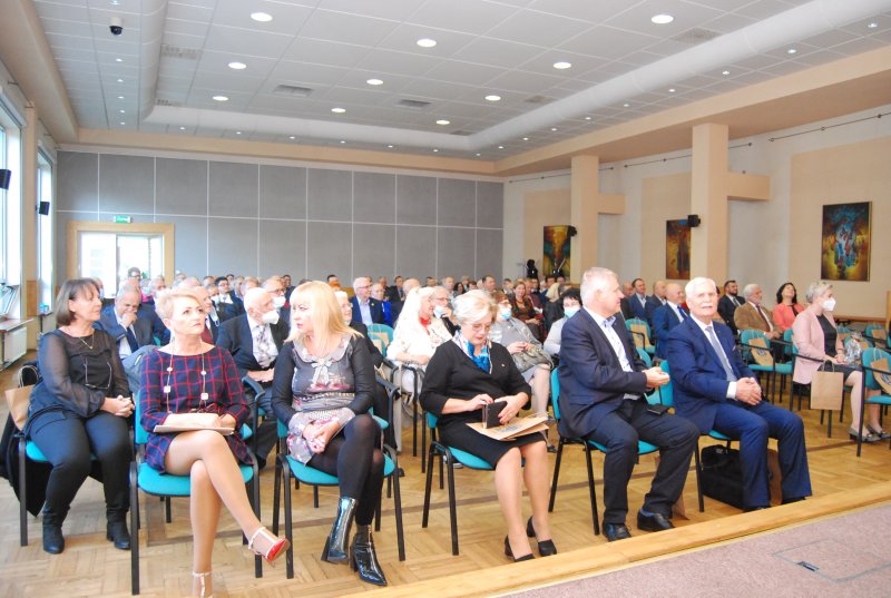 Uczestnicy obchodów jubileuszu Oddziału Białostockiego SEP