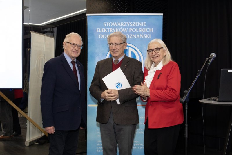 Wyróżniony Godnością Zasłużonego Seniora SEP Kolega Eugeniusz Sroczan