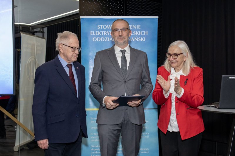 Wyróżniony Medalem im. Prof. Józefa Węglarza Kolega Adam Garczarek