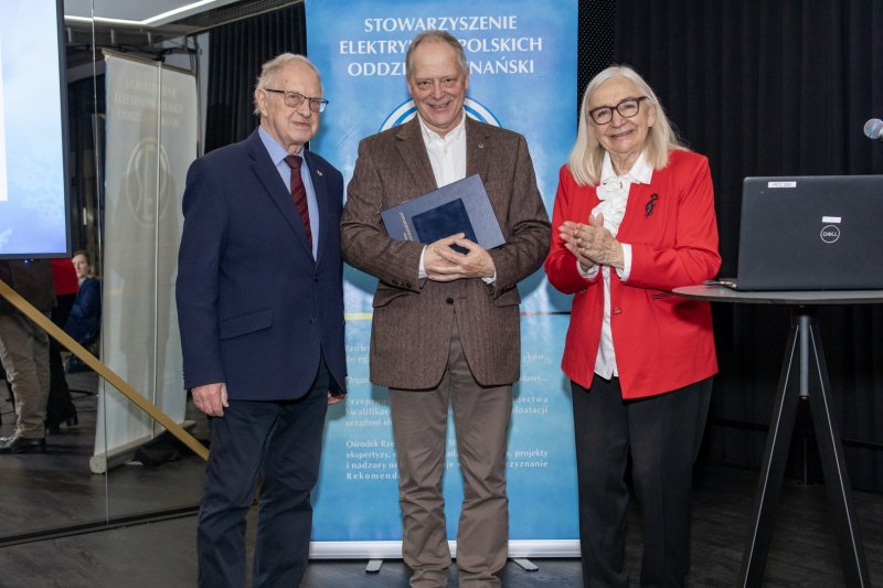 Wyróżniony Medalem im. Prof. Józefa Węglarza Kolega Stefan Sacha