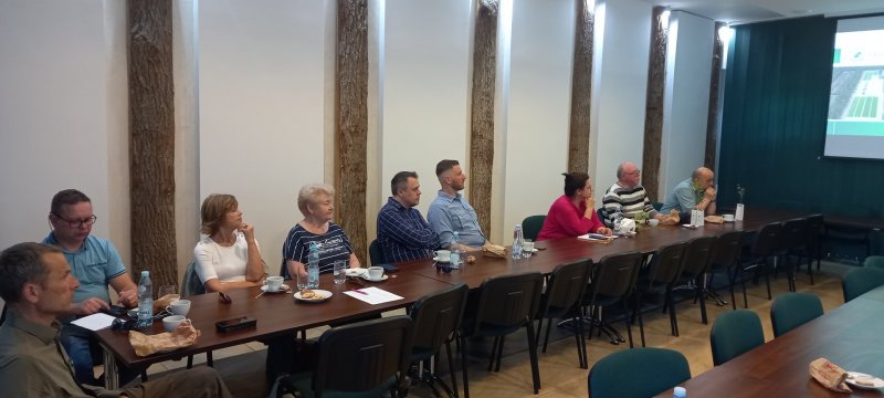 Słuchamy prezentacji kol. Konieczki