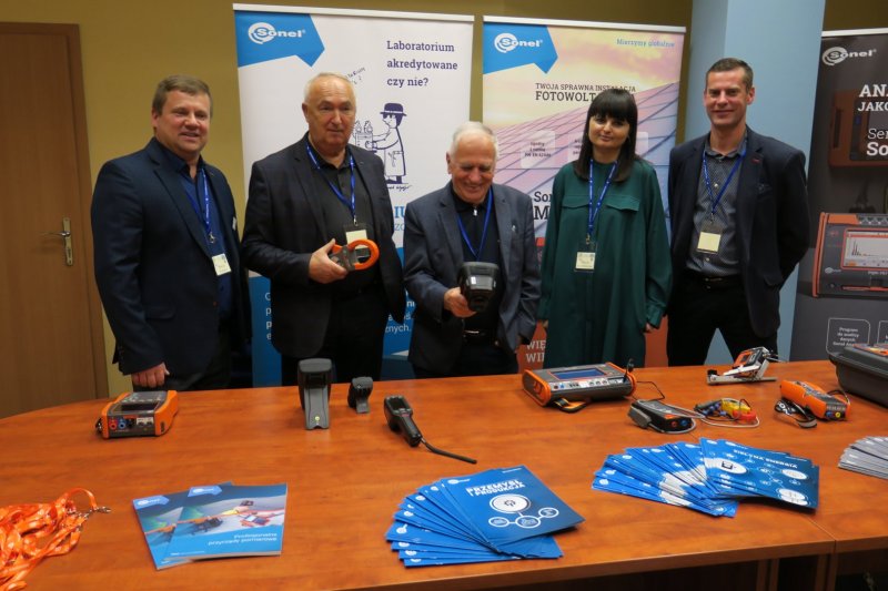 podczas Sympozjum swoje produkty prezentowała firma SONEL S.A.